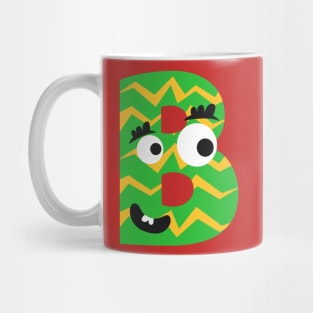 B Letter Mug